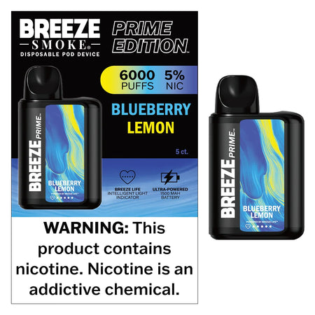 Breeze Mesh Disposable Vape | PRIME Edition | 2000 Puffs - Wild Leaf