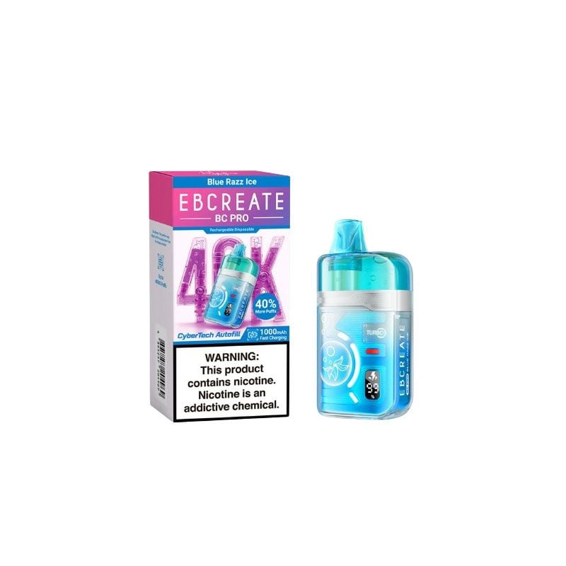 EBCREATE BC Pro 40000 Puff Disposable  Wild Leaf Tobacco