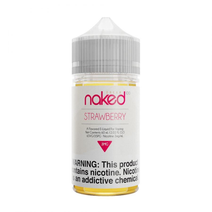 Naked 100 Vape Juice | Strawberry Cream – Wild Leaf