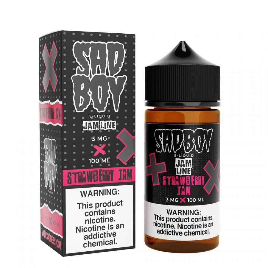 Sadboy E-Liquid | Strawberry Jam Cookie - Wild Leaf