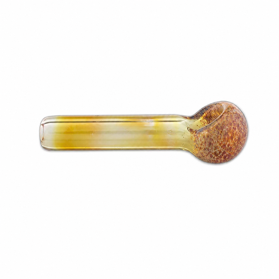 Jelly Fish Glass | Frit Lollipop Pink Stem Spoon