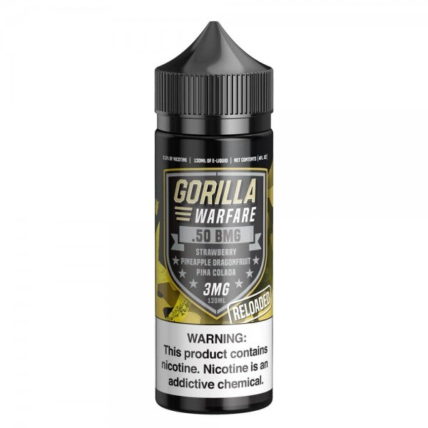 Gorilla Warfare Vape Juice | 50 BMG Reloaded