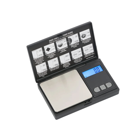 AWS MAX-700 Black Digital Pocket Scale