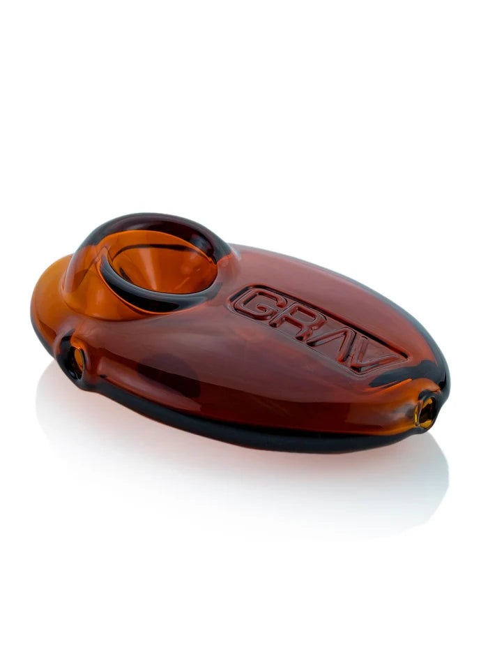 GRAV Pebble Glass Spoon Hand Pipe