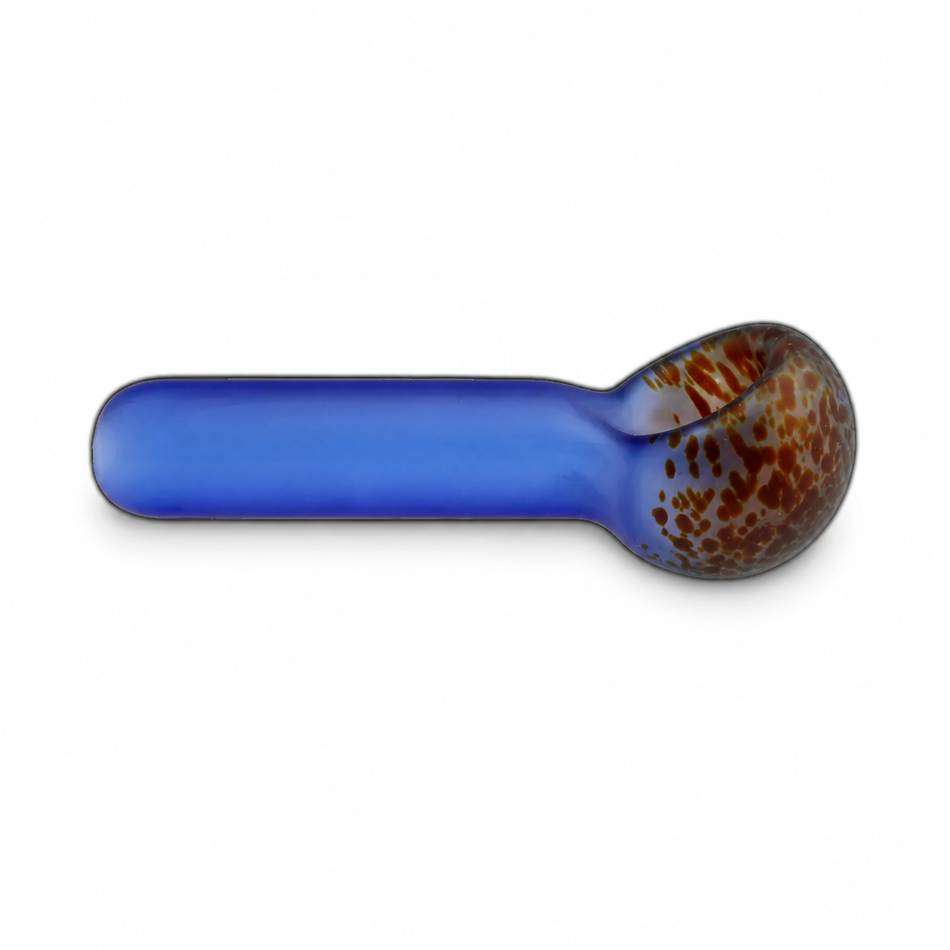 Jelly Fish Glass | Galactic Frosted Frit Spoon