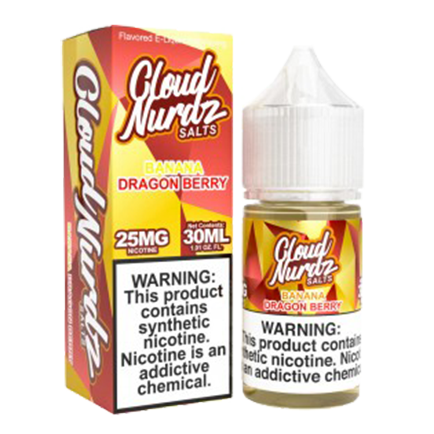 Cloud Nurdz Salts | Banana Dragon Berry