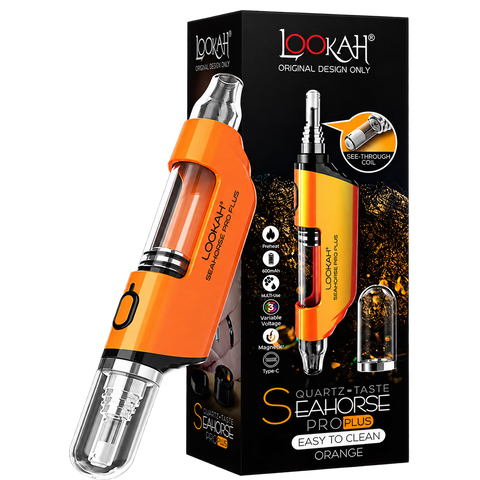Lookah Seahorse Pro Plus Orange Electric Nectar Collector