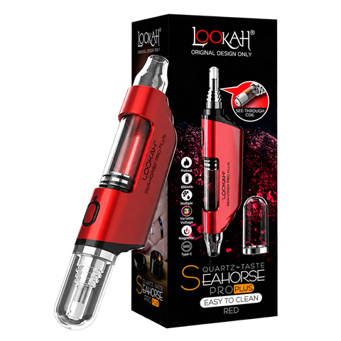 Lookah Seahorse Pro Plus Red Electric Nectar Collector