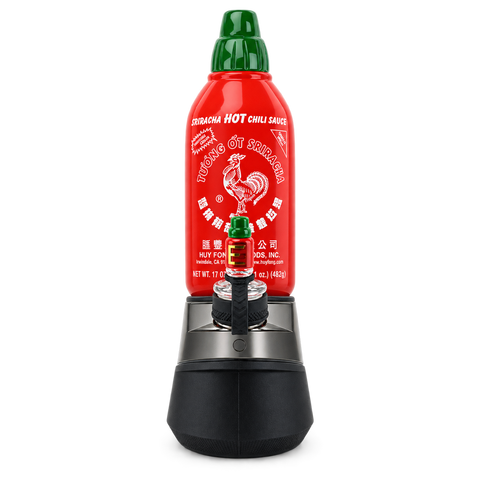 Empire Glassworks Sriracha Bottle Puffco Peak Glass Attachment