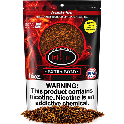 OHM Extra Bold Pipe Tobacco 1lb