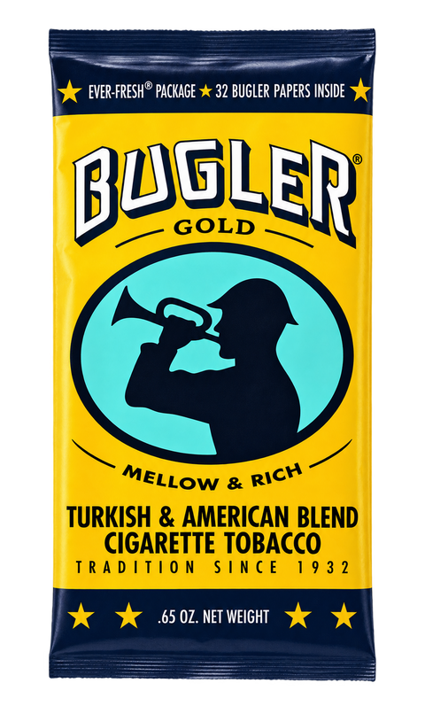 Bugler Loose Rolling Tobacco Pouch .65oz