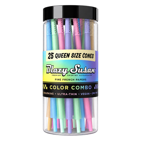 Blazy Susan Queen Size Pre-Rolled Cones (25 Count)
