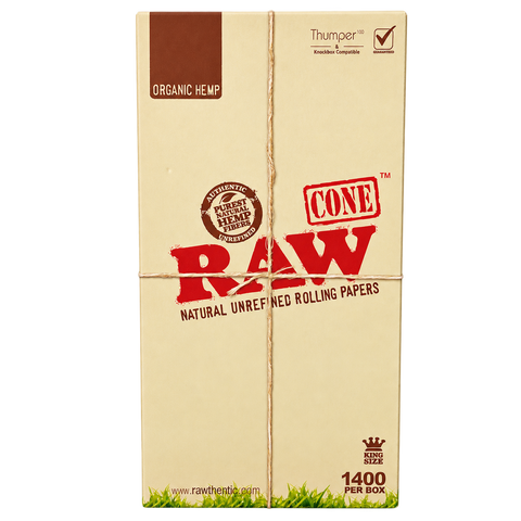 RAW Bulk Pre-Rolled Cones (900-1400 Count)