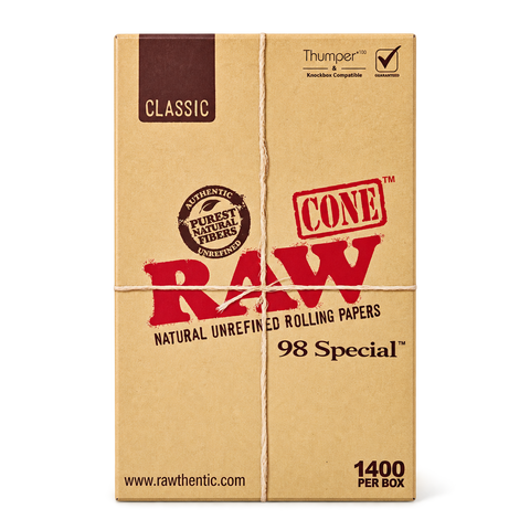 RAW Bulk Pre-Rolled Cones (900-1400 Count)