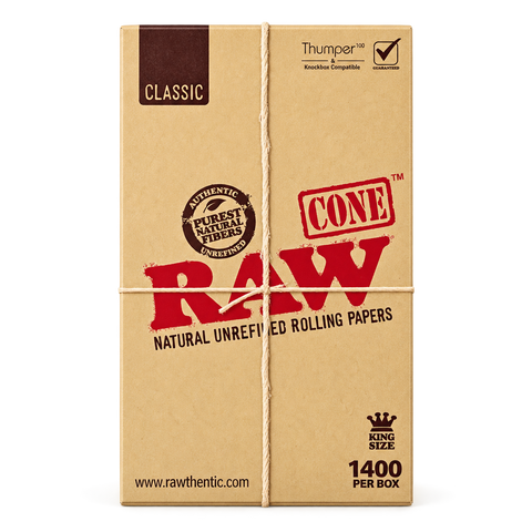 RAW Bulk Pre-Rolled Cones (900-1400 Count)
