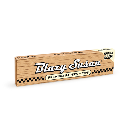 Blazy Susan King Size Slim Papers & Tips Combo Pack