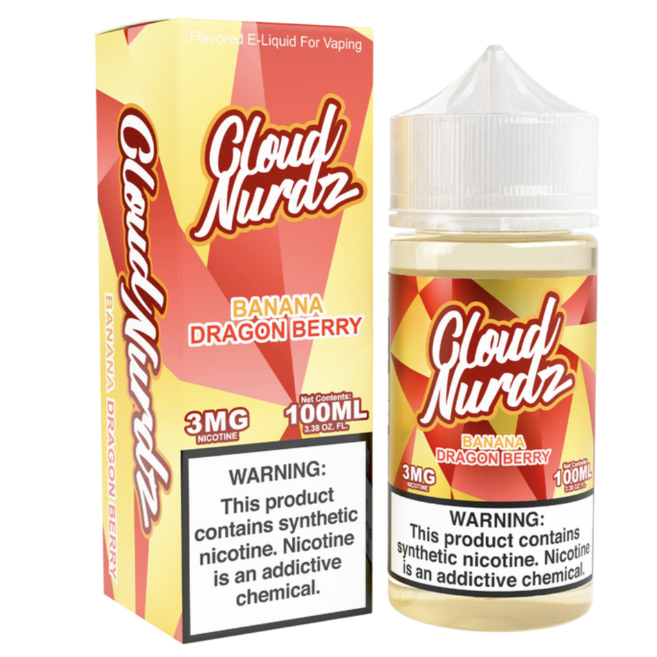 Cloud Nurdz Vape Juice | Banana Dragon Berry