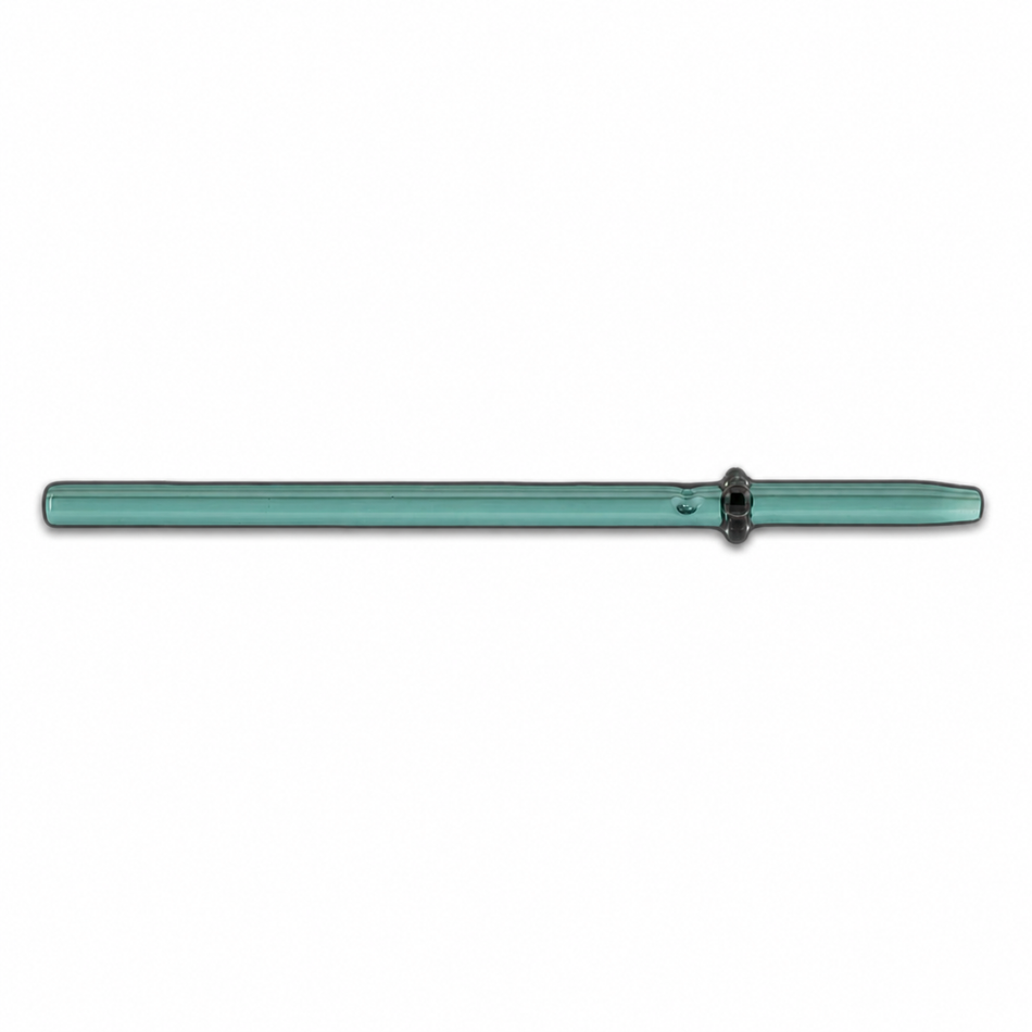 Jelly Fish Glass | Basic Color Marble Dab Straw