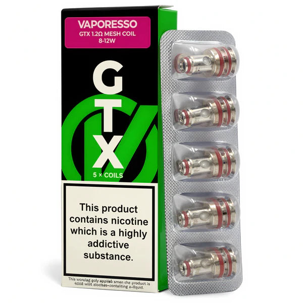 Vaporesso GTX 1.2Ω Coils 5 Pack
