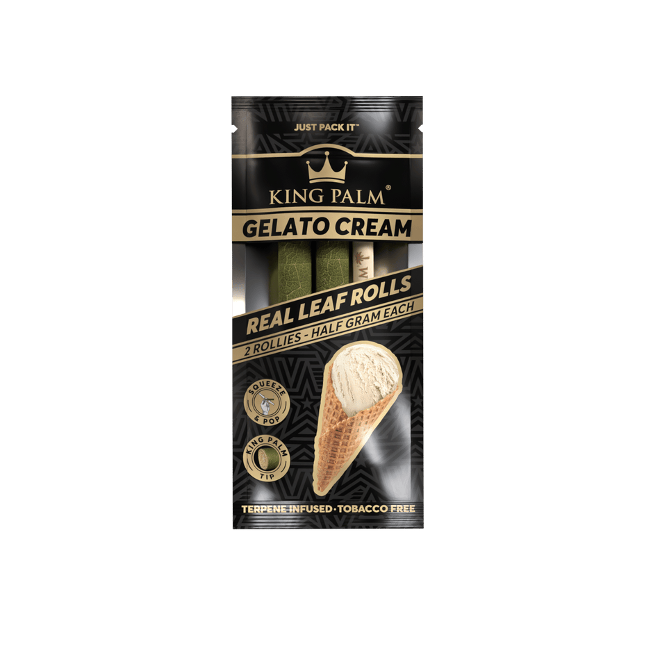 King Palm | Rollie .5g | Gelato Cream | 2pk