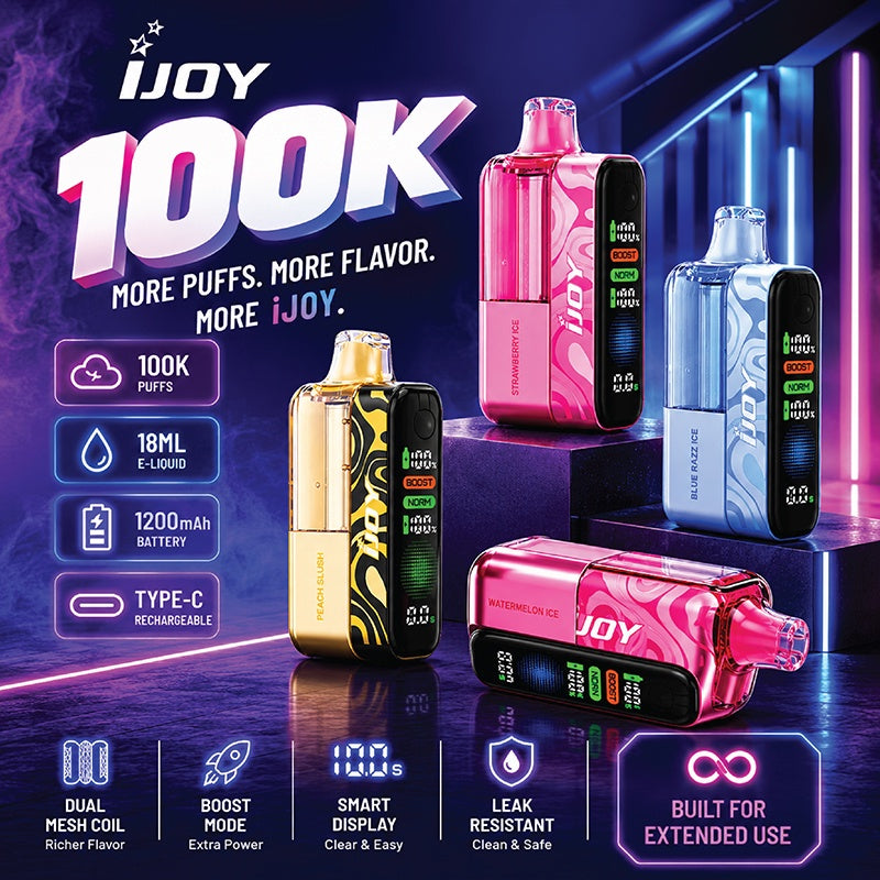 iJoy Bar XP 100k Kit Disposable Vape 100K Puffs