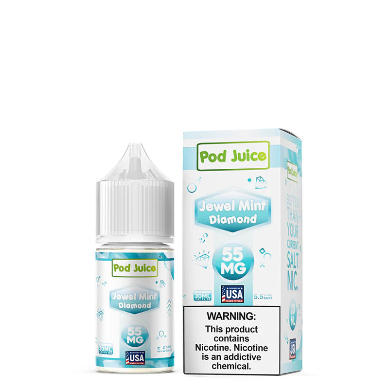 Jewel Mint Diamond Salts E-Liquid by Pod Juice