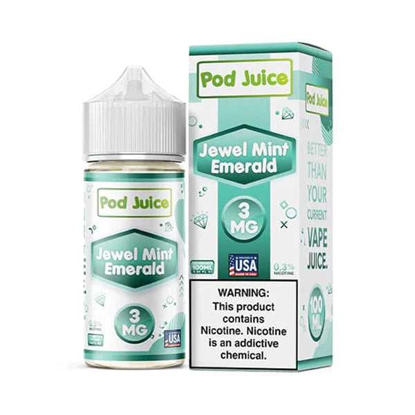 Jewel Mint Emerald Salts E-Liquid by Pod Juice