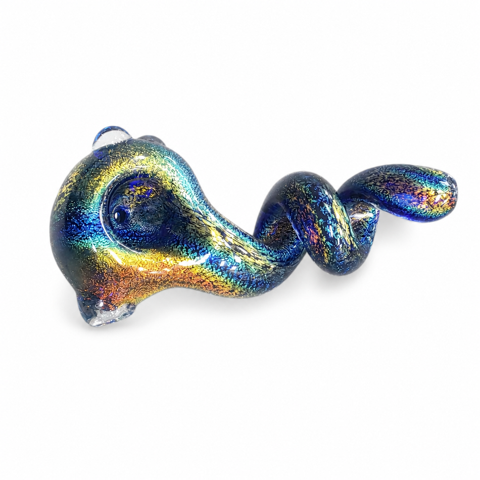 Jelly Fish Glass | Get Twisted and Sparkle Dichro Spoon