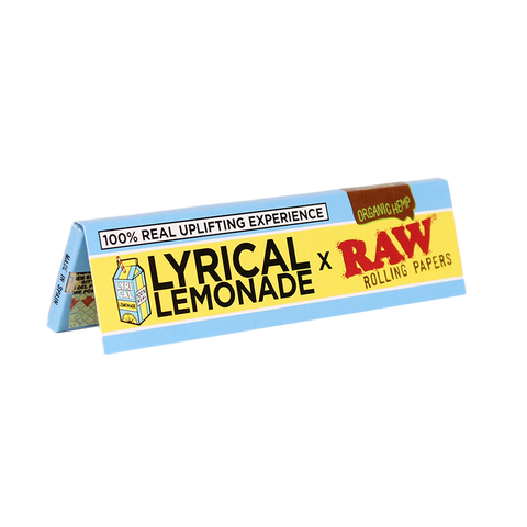 RAW Lyrical Lemonade Rolling Papers