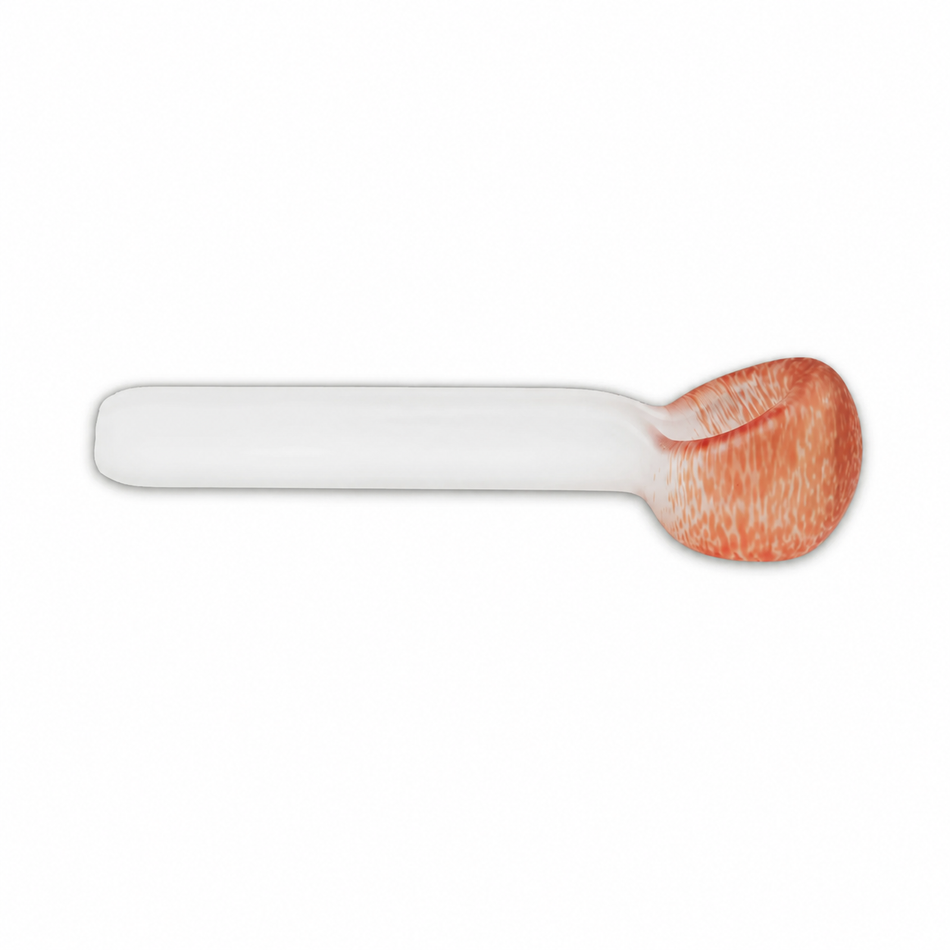 Jelly Fish Glass | Frosted Mini Frit Spoon