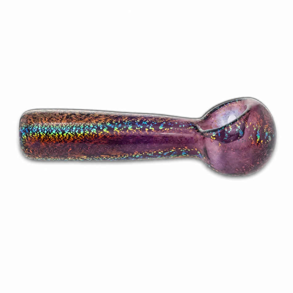 Jelly Fish Glass | Baby Bling Rainbow Dichro Spoon