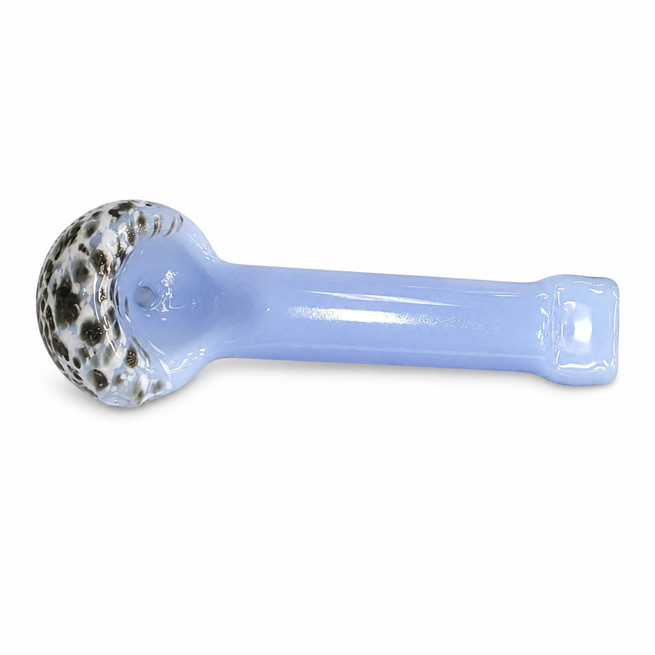 Jelly Fish Glass | Composition Flat-Mouthpiece Frit Spoon