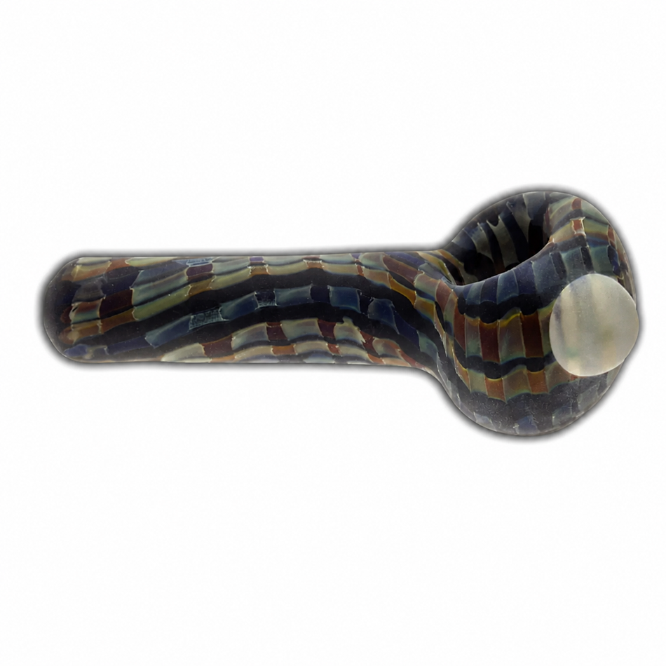 Jelly Fish Glass | Wavy Groovy Blasted Large Spoon
