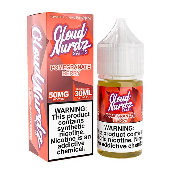 Cloud Nurdz Pomegranate Berry Salt Nic