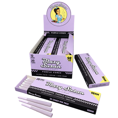Blazy Susan 98mm Pre-Rolled Cones (20 Count)