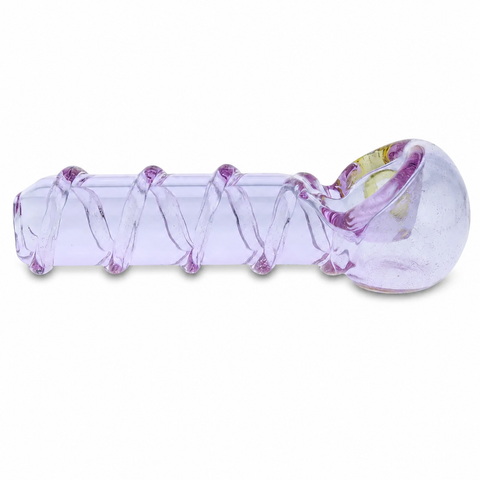 Jellyfish Glass UV Swizzler Marble Wrap Spoon