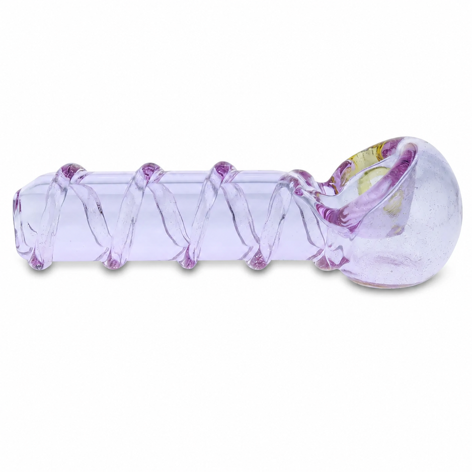 Jelly Fish Glass | UV Swizzler Marble Wrap Spoon