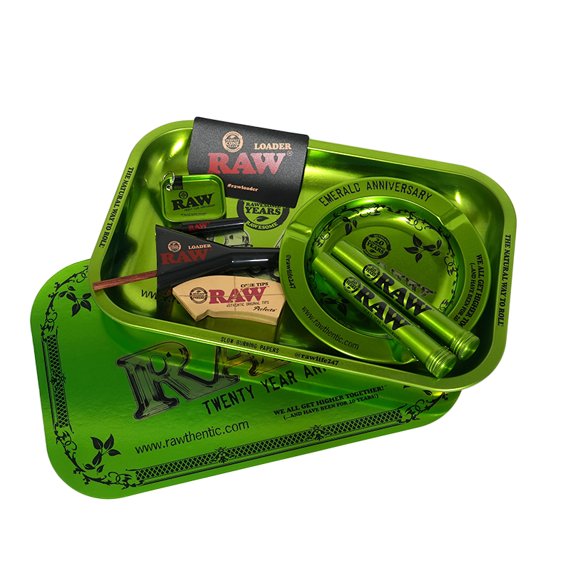 RAW 20th Anniversary Emerald Set