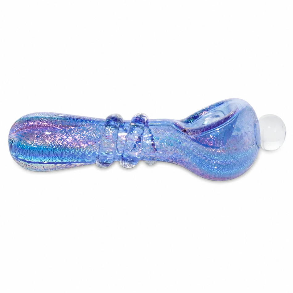 Jelly Fish Glass | Sparkle in the Reeds Dichro Wrap Spoon