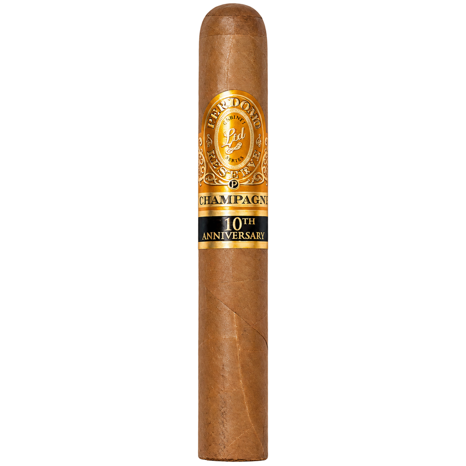 Perdomo Reserve 10th Anniversary Champagne Epicure 6x54 Connecticut Cigar