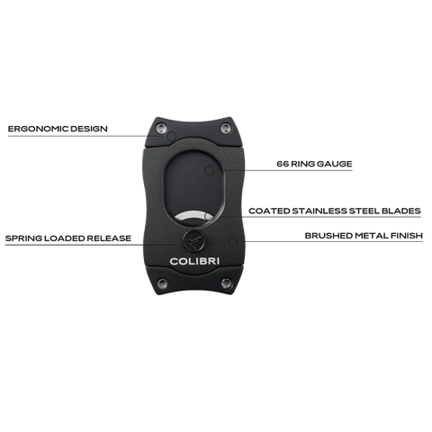 Colibri S-Cut Straight Cigar Cutter