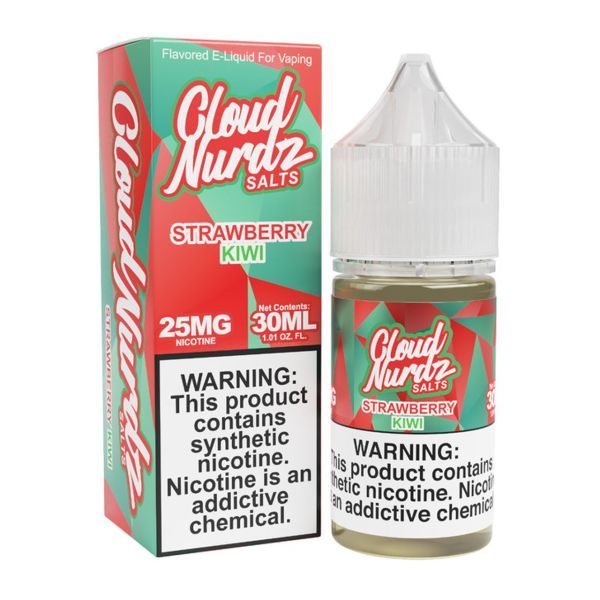 Cloud Nurdz Strawberry Kiwi Salt Nic