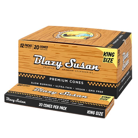 Blazy Susan King Size Pre-Rolled Cones (20 Count)