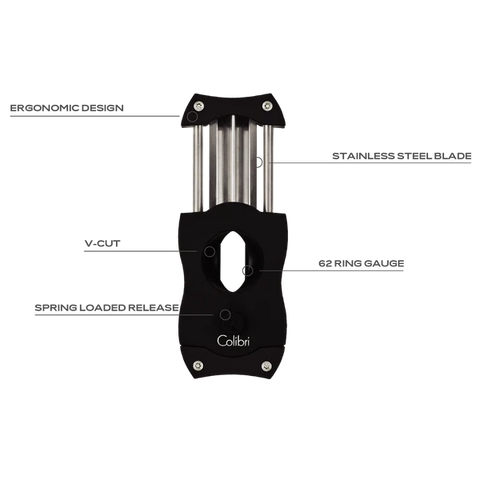 Colibri V-Cut Cigar Cutter