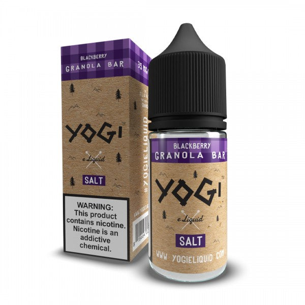 Yogi Salt Nic Juice | Blackberry Granola Bar