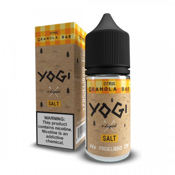 Yogi Salt Nic Juice | Citrus Granola Bar