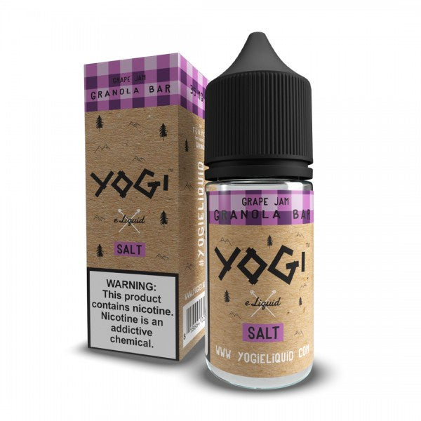 Yogi Salt Nic Juice | Grape Jam Granola Bar