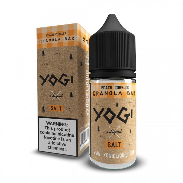 Yogi Salt Nic Juice | Peach Cobbler Granola Bar