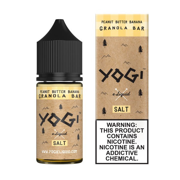 Yogi Salt Nic Juice | Peanut Butter Banana Granola Bar