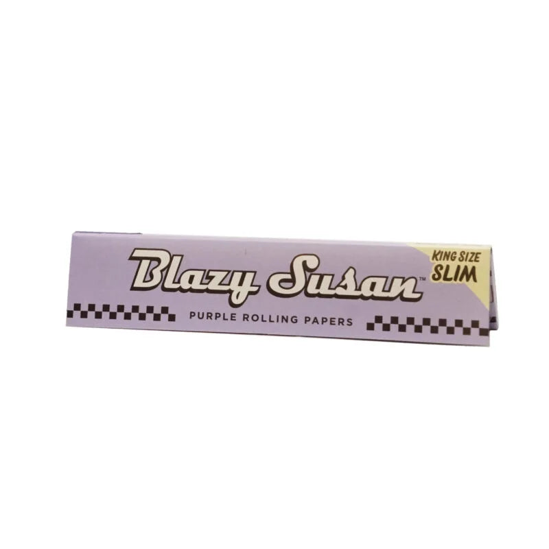 Blazy Susan | Purple Papers | King Size Slim - Wild Leaf